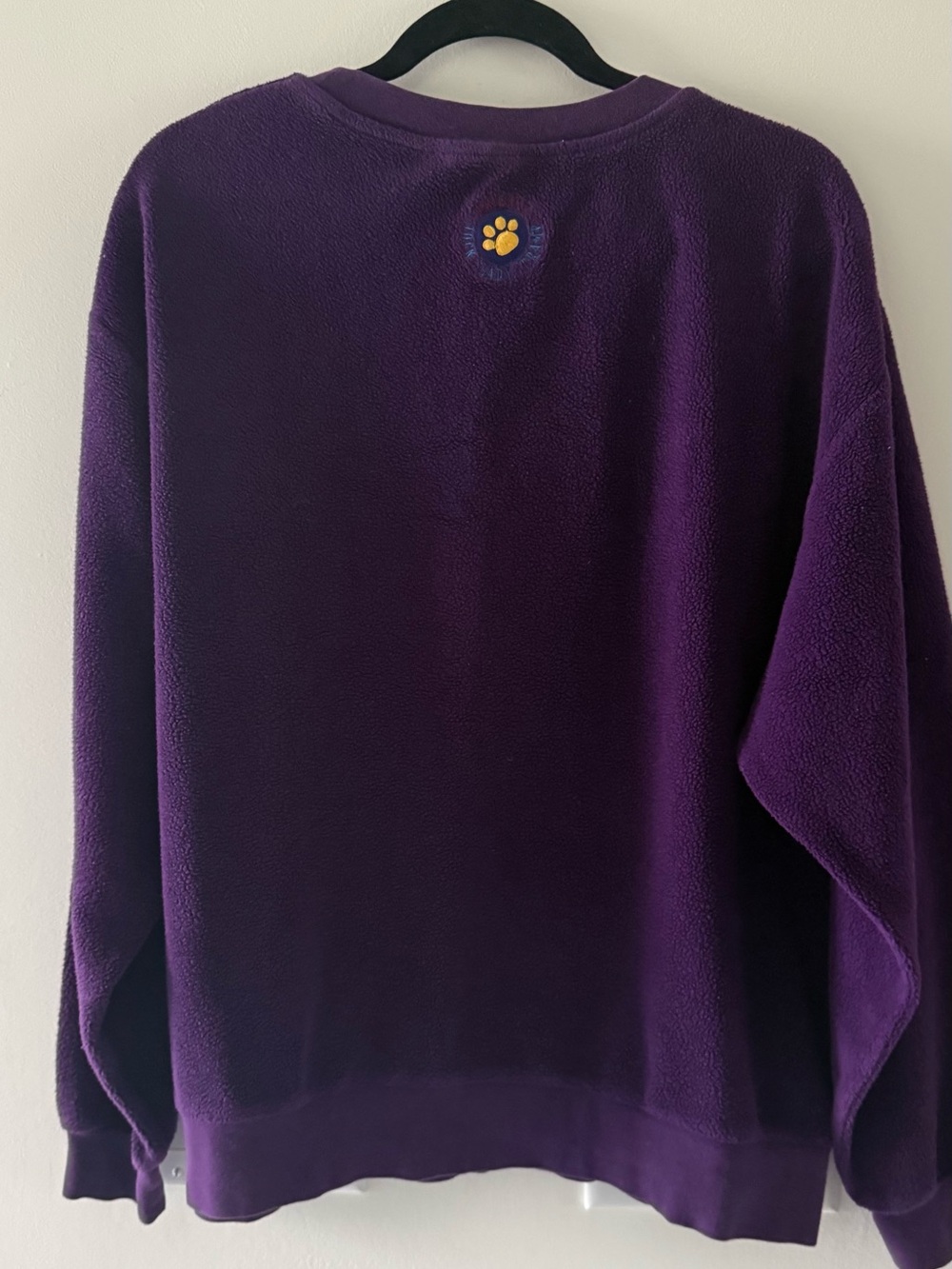Vintage Disney Lady & The Tramp Fleece Embroidered Crewneck Sweatshirt 90s Jock - Picture 8 of 8